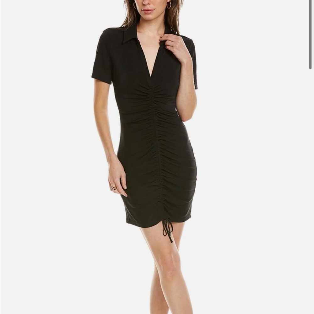 Alice + Olivia Marsha Ruched Polo Dress. Size S/P.
